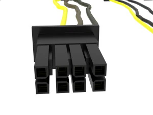 Cables For Computer Parts 3D Model