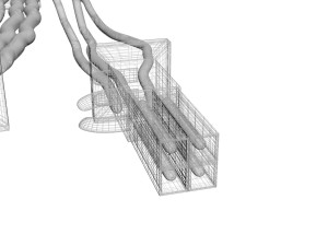 Cables For Computer Parts 3D 模型
