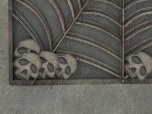 Gravestones Set Model 3D