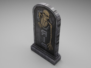 Gravestone 3D Model