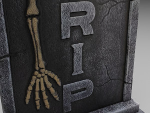 Gravestone 3D Model