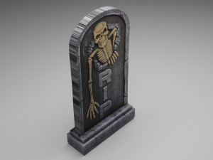 Gravestone 3D Model