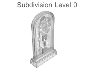 Gravestone 3D Model