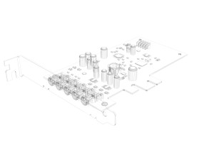 Sound Card 3D 模型