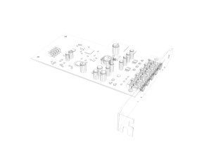 Sound Card 3D 模型