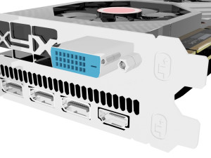 Graphics Card Model 3D