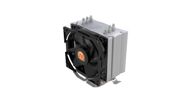 CPU Tower Cooler 3D 模型 .c4d .max .obj .3ds .fbx .stl .blend 