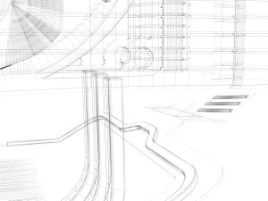 CPU Tower Cooler 3D Model