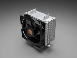 CPU Tower Cooler 3D Model