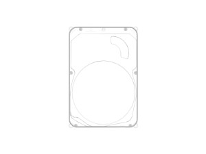 Hard Disk Drive 3D Модель