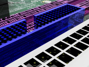 Motherboard Model 3D