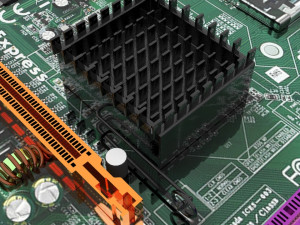 Motherboard Model 3D