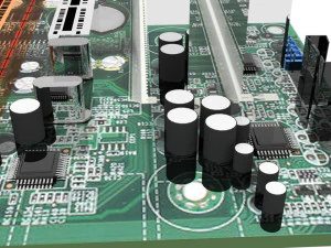 Motherboard 3D Model