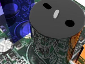 Motherboard Model 3D