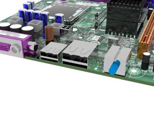 Motherboard 3D Model