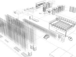 Motherboard Model 3D