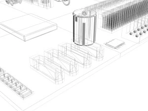 Motherboard 3D Model
