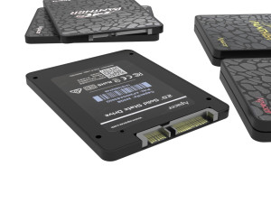 Apacer Solid State Drives Set Model 3D