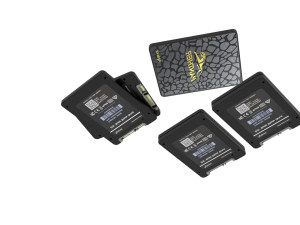 Apacer Solid State Drives Set Model 3D
