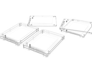 Apacer Solid State Drives Set Model 3D