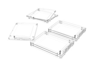 Apacer Solid State Drives Set Model 3D