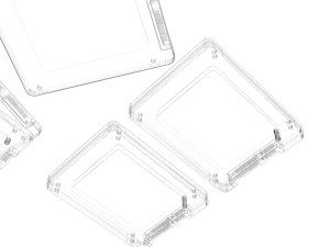Apacer Solid State Drives Set Model 3D