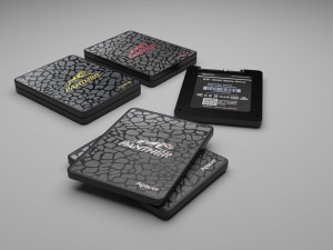 Apacer Solid State Drives Set Model 3D