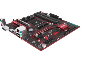 Asus AMD AM4 Prime EX-A320M Motherboard 3D Model