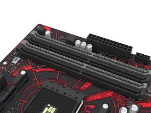 Asus AMD AM4 Prime EX-A320M Motherboard 3D Model