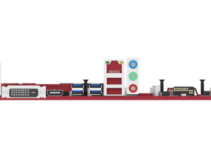 Asus AMD AM4 Prime EX-A320M Motherboard 3D Model