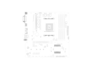 Asus AMD AM4 Prime EX-A320M Motherboard 3D Model