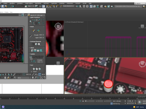 Asus AMD AM4 Prime EX-A320M Motherboard 3D Model