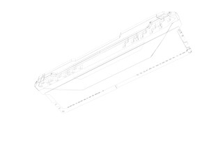 DDR4 SDRAM Memory Module 3D Model