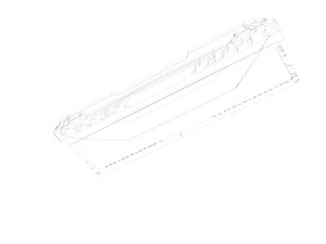 DDR4 SDRAM Memory Module 3D Model