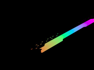 DDR4 SDRAM Memory Module 3D Model