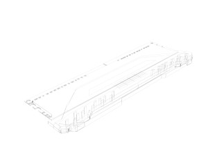 DDR4 SDRAM Memory Module 3D Model