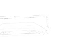DDR4 SDRAM Memory Module 3D Model