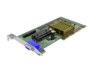 Carte vid&eacute;o Modèle 3D