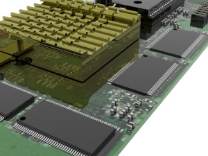 Video Card Modello 3D