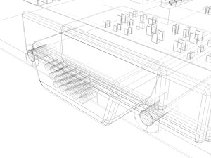 Video Card Modello 3D