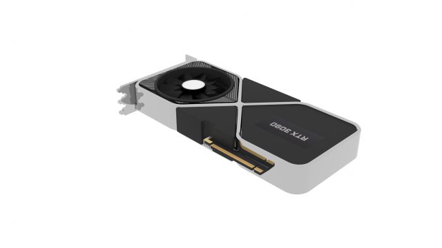 Video Card 3D Модель .c4d .max .obj .3ds .fbx .stl .blend 