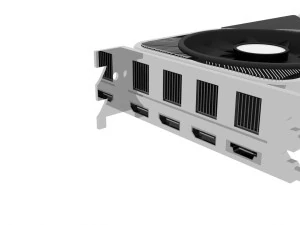 Tarjeta de video Modelo 3D