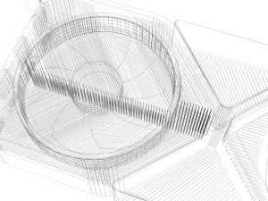 Tarjeta de video Modelo 3D