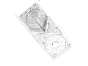 Tarjeta de video Modelo 3D