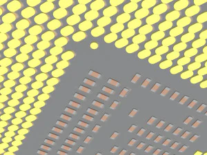 프로세서 3D 모델