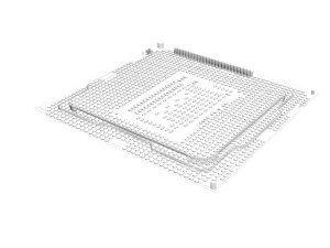 프로세서 3D 모델