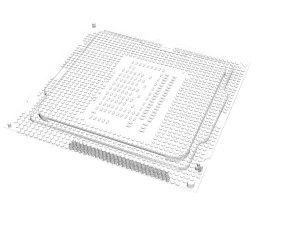 프로세서 3D 모델