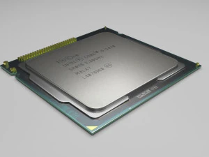 프로세서 3D 모델