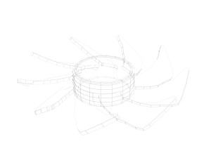 Power Supply Unit Model 3D