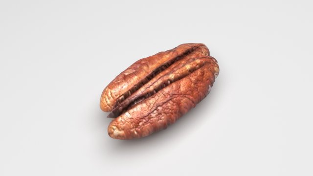 Pecan Nut 3D मॉडल .c4d .max .obj .3ds .fbx .stl .blend 